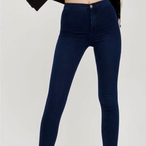 Topshop joni motto jeans
